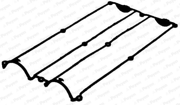 Wilmink Group WG1090788 Gasket, cylinder head cover WG1090788: Buy near me in Poland at 2407.PL - Good price!