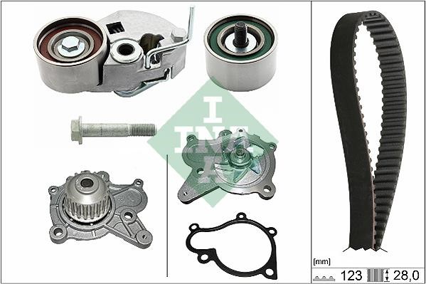 Wilmink Group WG1710051 TIMING BELT KIT WITH WATER PUMP WG1710051: Buy near me at 2407.PL in Poland at an Affordable price!