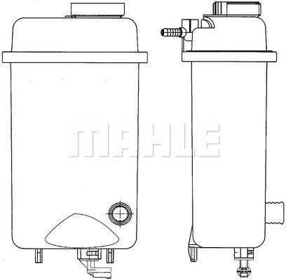 Wilmink Group WG2184406 Expansion Tank, coolant WG2184406: Buy near me in Poland at 2407.PL - Good price!