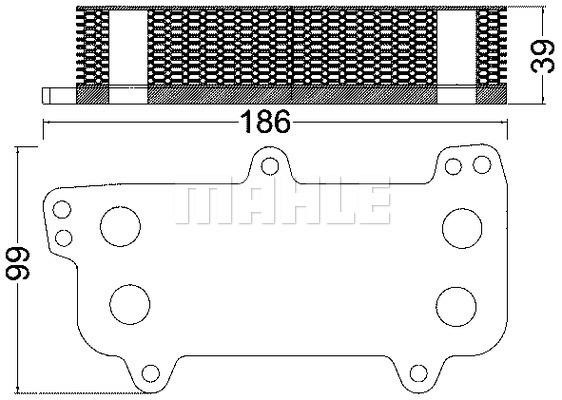 Wilmink Group WG2181133 Oil Cooler, engine oil WG2181133: Buy near me in Poland at 2407.PL - Good price!