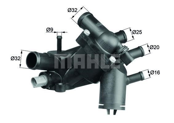 Wilmink Group WG1261873 Thermostat, coolant WG1261873: Buy near me in Poland at 2407.PL - Good price!