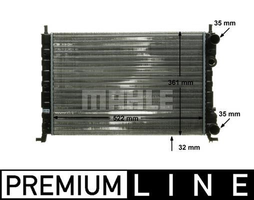 Wilmink Group WG2182507 Radiator, engine cooling WG2182507: Buy near me in Poland at 2407.PL - Good price!