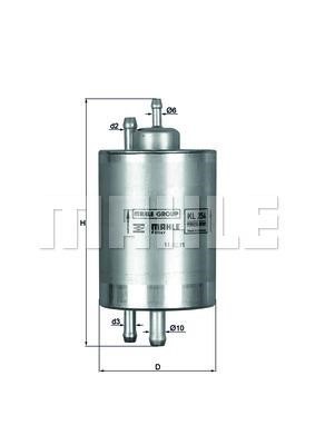 Wilmink Group WG1214963 Fuel filter WG1214963: Buy near me in Poland at 2407.PL - Good price!
