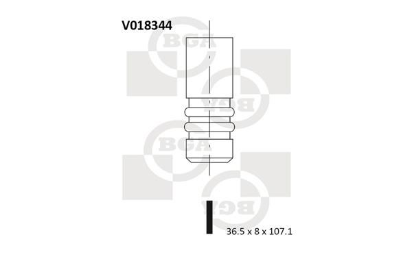 Wilmink Group WG1491079 Клапан впускной WG1491079: Купить в Польше - Отличная цена на 2407.PL!