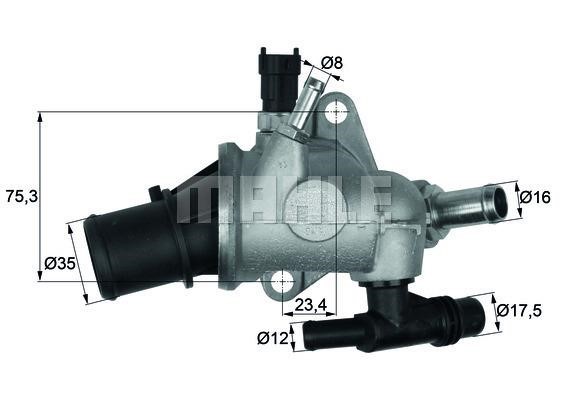 Wilmink Group WG1217589 Thermostat, coolant WG1217589: Buy near me in Poland at 2407.PL - Good price!