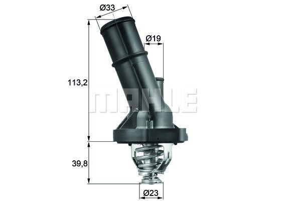Wilmink Group WG1217641 Thermostat, coolant WG1217641: Buy near me in Poland at 2407.PL - Good price!