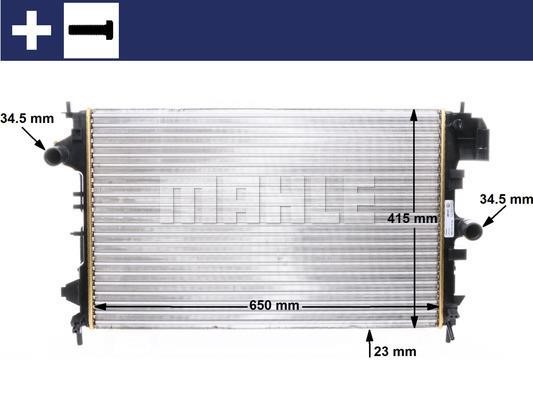 Wilmink Group WG2184007 Radiator, engine cooling WG2184007: Buy near me in Poland at 2407.PL - Good price!