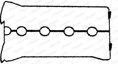 Wilmink Group WG1091083 Gasket, cylinder head cover WG1091083: Buy near me in Poland at 2407.PL - Good price!