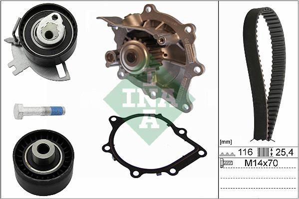 Wilmink Group WG1809862 TIMING BELT KIT WITH WATER PUMP WG1809862: Buy near me in Poland at 2407.PL - Good price!