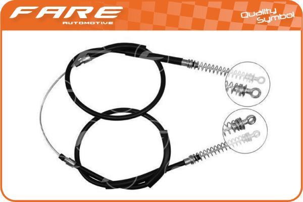 Fare 18010 Cable Pull, parking brake 18010: Buy near me in Poland at 2407.PL - Good price!