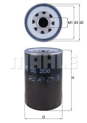 Wilmink Group WG1217054 Oil Filter WG1217054: Buy near me at 2407.PL in Poland at an Affordable price!