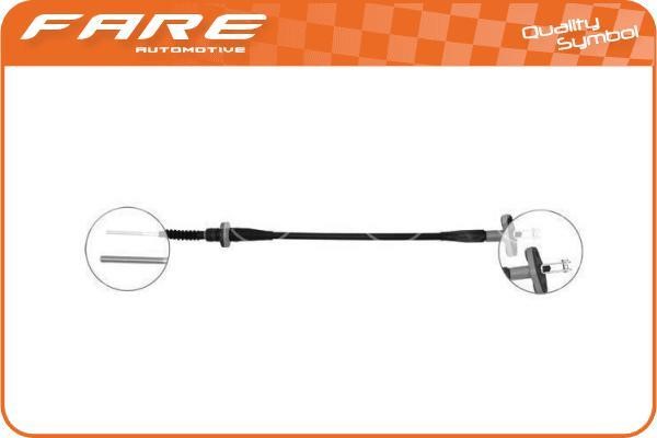 Fare 24855 Cable Pull, clutch control 24855: Buy near me at 2407.PL in Poland at an Affordable price!