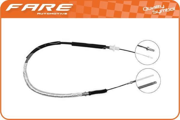 Fare 24730 Cable Pull, clutch control 24730: Buy near me at 2407.PL in Poland at an Affordable price!