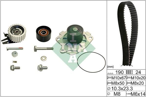 Wilmink Group WG1252051 TIMING BELT KIT WITH WATER PUMP WG1252051: Buy near me in Poland at 2407.PL - Good price!