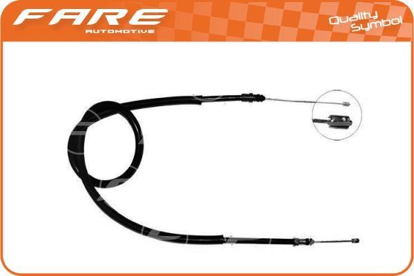 Fare 18838 Cable Pull, parking brake 18838: Buy near me in Poland at 2407.PL - Good price!