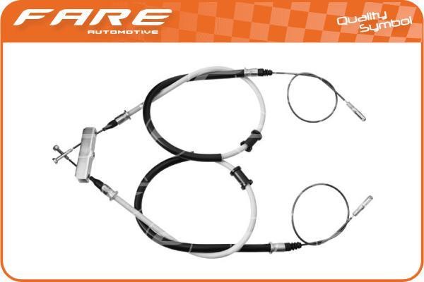 Fare 18622 Cable Pull, parking brake 18622: Buy near me in Poland at 2407.PL - Good price!