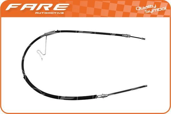 Fare 18252 Cable Pull, parking brake 18252: Buy near me in Poland at 2407.PL - Good price!