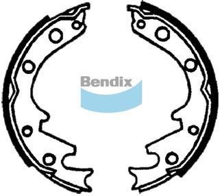 Bendix USA BS1264 Колодки тормозные барабанные, комплект BS1264: Отличная цена - Купить в Польше на 2407.PL!