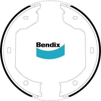 Bendix USA BS5099 Parking brake shoes BS5099: Buy near me in Poland at 2407.PL - Good price!