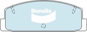 Bendix USA DB417 HD Brake Pad Set, disc brake DB417HD: Buy near me at 2407.PL in Poland at an Affordable price!