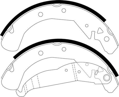 Bendix USA BS1788 Brake shoe set BS1788: Buy near me at 2407.PL in Poland at an Affordable price!