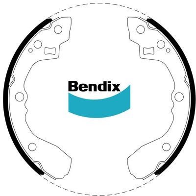 Bendix USA BS1753 Колодки тормозные барабанные, комплект BS1753: Отличная цена - Купить в Польше на 2407.PL!