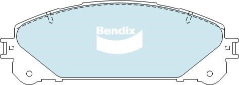 Bendix USA DB2004 -4WD Brake Pad Set, disc brake DB20044WD: Buy near me in Poland at 2407.PL - Good price!