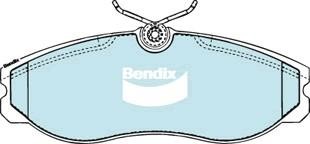 Bendix USA DB1357 -4WD Гальмівні колодки, комплект DB13574WD: Приваблива ціна - Купити у Польщі на 2407.PL!