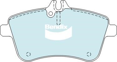 Bendix USA DB2233 EURO+ Тормозные колодки дисковые, комплект DB2233EURO: Купить в Польше - Отличная цена на 2407.PL!