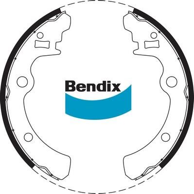 Bendix USA BS1649 Колодки тормозные барабанные, комплект BS1649: Отличная цена - Купить в Польше на 2407.PL!
