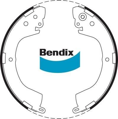 Bendix USA BS1759 Brake shoe set BS1759: Buy near me at 2407.PL in Poland at an Affordable price!