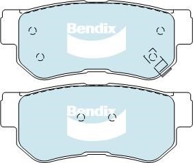 Bendix USA DB1451 HD Тормозные колодки дисковые, комплект DB1451HD: Отличная цена - Купить в Польше на 2407.PL!