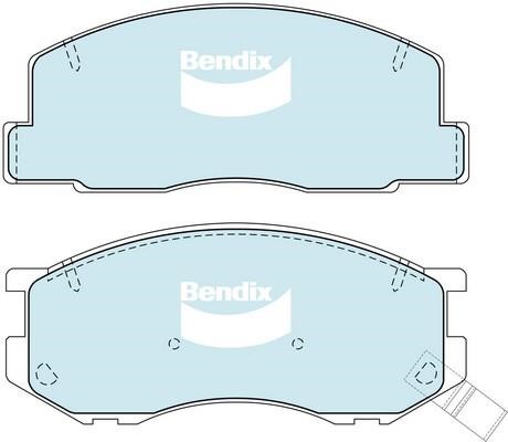 Bendix USA DB1276 HD Scheibenbremsbeläge, Set DB1276HD: Kaufen Sie zu einem guten Preis in Polen bei 2407.PL!