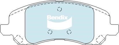Bendix USA DB2065 GCT Тормозные колодки дисковые, комплект DB2065GCT: Отличная цена - Купить в Польше на 2407.PL!