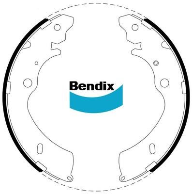 Bendix USA BS5010 Brake shoe set BS5010: Buy near me in Poland at 2407.PL - Good price!