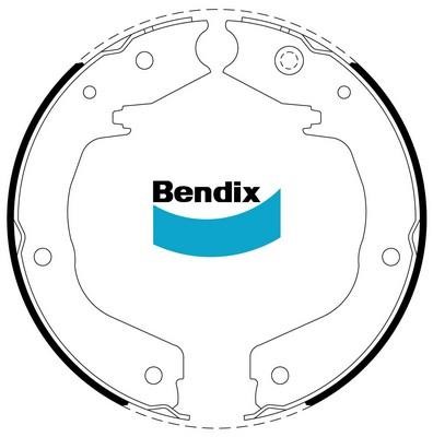 Bendix USA BS1860 Колодки тормозные стояночного тормоза BS1860: Отличная цена - Купить в Польше на 2407.PL!