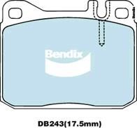 Bendix USA DB243 GCT Brake Pad Set, disc brake DB243GCT: Buy near me in Poland at 2407.PL - Good price!