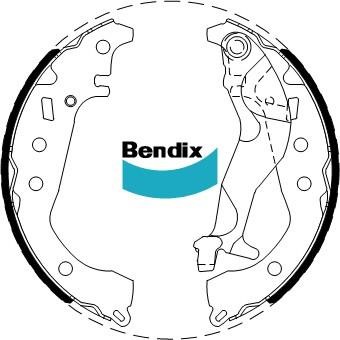 Bendix USA BS5276 Brake shoe set BS5276: Buy near me in Poland at 2407.PL - Good price!