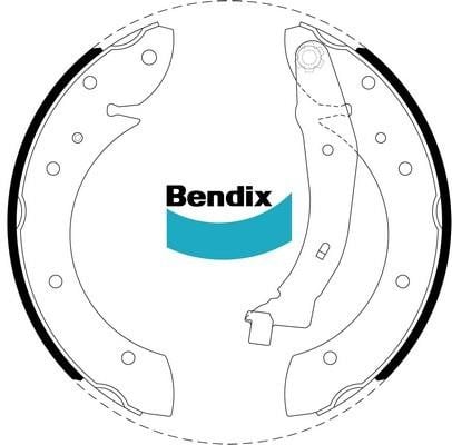 Bendix USA BS1805 Brake shoe set BS1805: Buy near me in Poland at 2407.PL - Good price!