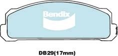 Bendix USA DB29 GCT Гальмівні колодки, комплект DB29GCT: Приваблива ціна - Купити у Польщі на 2407.PL!