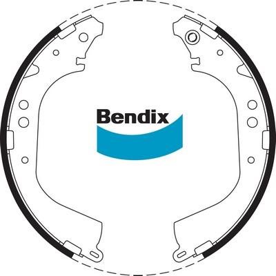 Bendix USA BS1660 Brake shoe set BS1660: Buy near me at 2407.PL in Poland at an Affordable price!