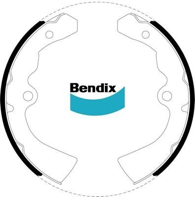 Bendix USA BS1042 Brake shoe set BS1042: Buy near me in Poland at 2407.PL - Good price!