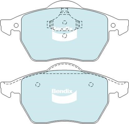 Bendix USA DB1401 EURO+ Brake Pad Set, disc brake DB1401EURO: Buy near me in Poland at 2407.PL - Good price!