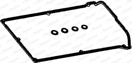 Wilmink Group WG1176980 Valve Cover Gasket (kit) WG1176980: Buy near me in Poland at 2407.PL - Good price!
