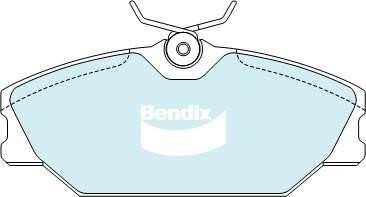 Bendix USA DB2029 HD Гальмівні колодки, комплект DB2029HD: Приваблива ціна - Купити у Польщі на 2407.PL!
