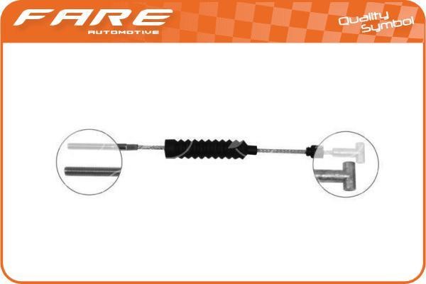 Fare 19043 Cable Pull, parking brake 19043: Buy near me in Poland at 2407.PL - Good price!