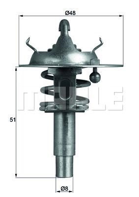 Wilmink Group WG1217859 Thermostat, coolant WG1217859: Buy near me at 2407.PL in Poland at an Affordable price!