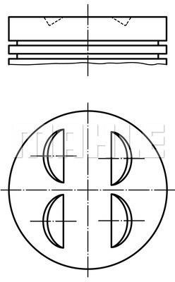 Wilmink Group WG1200675 Piston WG1200675: Buy near me at 2407.PL in Poland at an Affordable price!