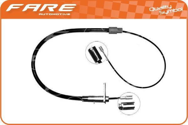 Fare 17934 Cable Pull, parking brake 17934: Buy near me in Poland at 2407.PL - Good price!