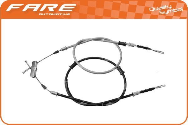 Fare 18630 Cable Pull, parking brake 18630: Buy near me in Poland at 2407.PL - Good price!